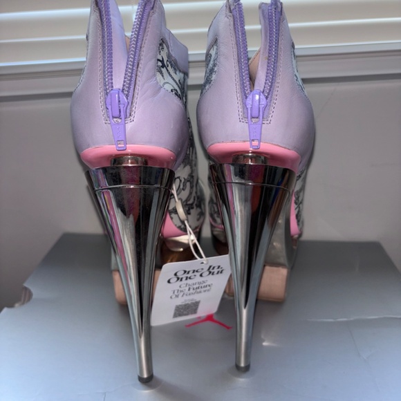 Versace Triple Platform Ankle Boot - Picture 4 of 6